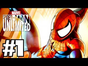 SPIDER-MAN UNLIMITED - Walkthrough Part 1 (iPhone Gameplay)