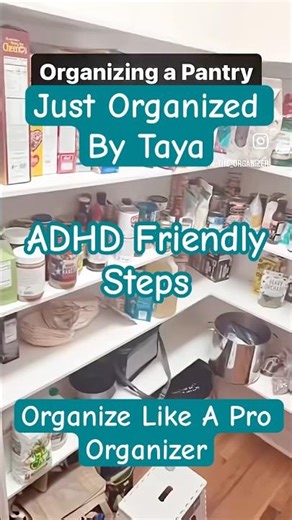 Pro Organizer Pantry Transformation | Simple ADHD Systems That Actually Work