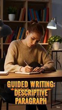 Guided Writing: Descriptive Paragraph • Capitals • Full Stops • Spelling • Adjectives #language #esl