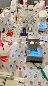 5.7K views · 75 reactions | Welcome to quilt night! #quilt #quilting #quiltersoftiktok #gno #sewing #sewingtiktok #utah #utahmom #utahliving | Quilt Patterns PDF | Facebook