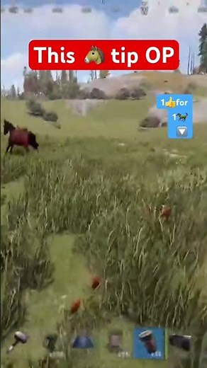 Must know tip for horse update 🛢 Rust Console 🎮 PS4, Xbox
