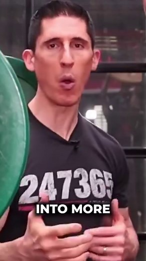 Two things are needed in order to execute an overhead press with proper bar path. The first - good thoracic extension. The second - natural shoulder external rotation ( a necessary component of scapulohumeral movement that allows the humerus to achieve full range overhead). If you want a quick easy drill that you can do to help warm your body up to OHP, try this plate drill. Hold at the 4:00 and 8:00 positions on a clock with your thumbs pointing up and on the side of the plate closest to you. P