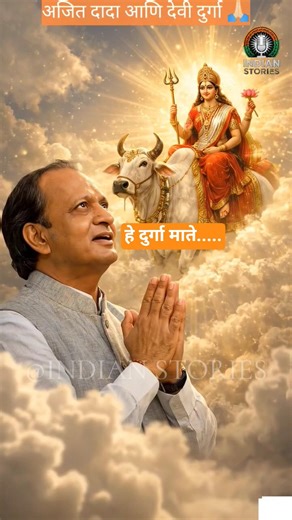 अजित दादा आणि दुर्गा देवी 🙏🏻#ajitpawar, #ajitdada, #viral #trending,#maharashtra