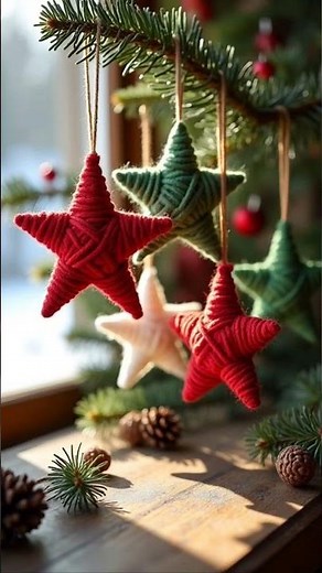 🎄👉🎄Sidu's World shows: Christmas knitting decoration tips 🎄👉🎄