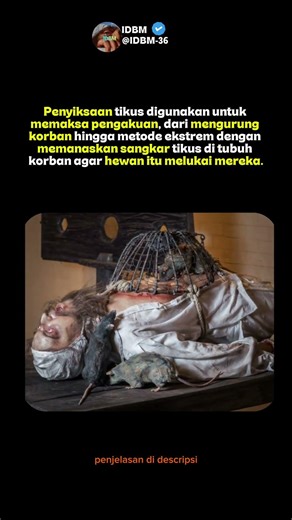 Metode Interogasi Paling Kejam Tikus Jadi Senjata 😱