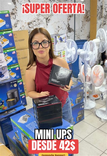 ¡MINI UPS EN 42$ OFERTA FLASH! #miniups #ups #luz #maracaibo #cashea | ups boxes