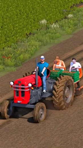 Farming Simulator 25 - manually planting potatoes #shorts