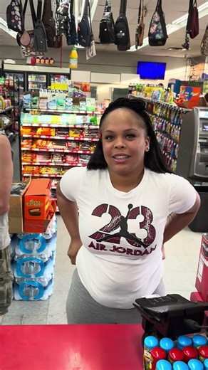 Giving a discount to the hood baddies gone wrong #youtubeshorts #hood #shorts #ytshorts #gasstation