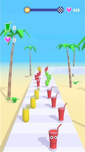 Juice Run Game Level 14 Gameplay Walkthrough (Android/iOS) #shorts