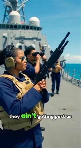 Navy Waiting for Drug Runners… But Something Else Shows Up 🤦‍♂️⚓ (POV Military Comedy)#navy #army