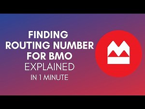 How To Find Routing Number For BMO In 2024?