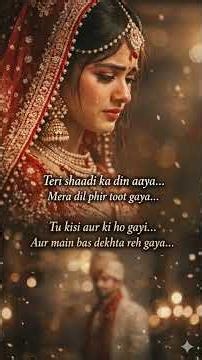 Teri Shaadi Ka Din 💔 | Original AI Sad Song 2026 | Suno AI Music | Ashok AI Music #hindisong #aisong