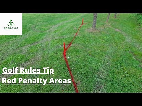 Golf Rules Tip: Red Penalty Areas - Attention! Watch our 2023 Rules Video update after watching!
