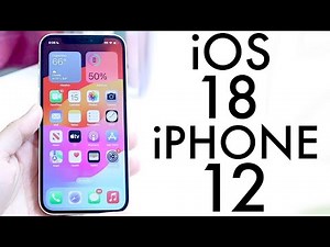 iOS 18 OFFICIAL On iPhone 12! (Review)
