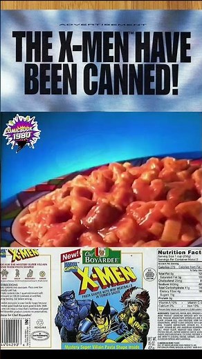 Chef Boyardee X-Men Pasta Commercial 1995