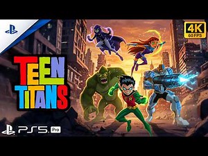 Teen Titans - PS5™ Gameplay [4K 60FPS]