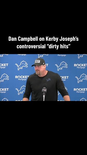 Dan Campbell Defends Kirby Joseph's Hits: 'That's How We Play Football'