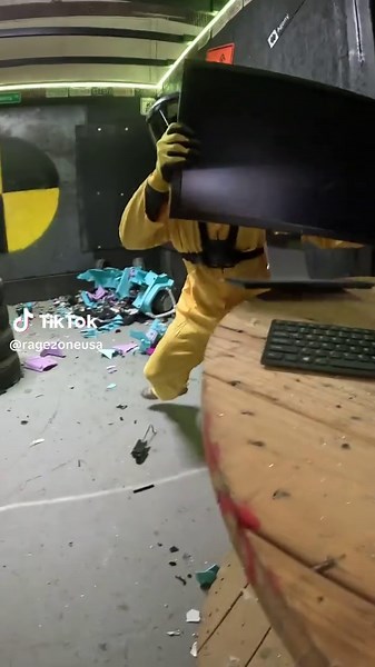 Coping with Bad Days in the Office: Rage Room Therapy