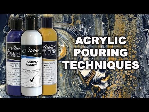 Australian Artist Magazine: Acrylic Pouring Techniques