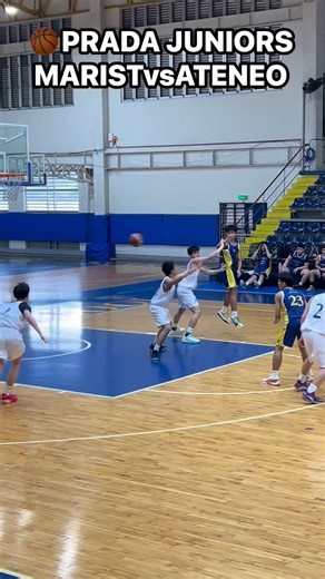 17K views · 212 reactions | Coach Nikko Hubalde’s Golden Bears Juniors PRADA Team played like a well-oiled machine—showcasing unselfish basketball fueled by teamwork, discipline, and grit. Their collective effort on the hardcourt led to a hard-fought victory over the Ateneo Blue Eagles礪 | Jama Aventino | Facebook