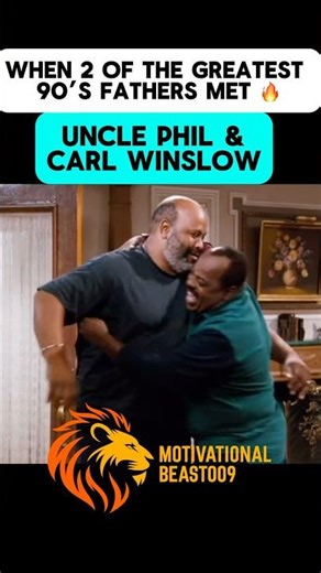 When 2 Of The Greatest 90’s Fathers Met | Uncle Phil & Carl Winslow #respect #family #tvshow #love