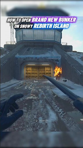 How To Open Brand New BUNKER on Snowy Rebirth Island 🔥❄️ Easter Egg