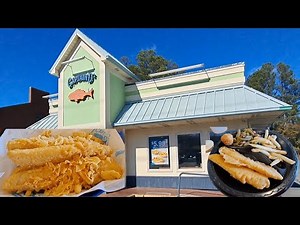 CAPTAIN D'S REVIEW! GOT SOME COUPONS & A 10 PIECE FAMILY FISH MEAL!