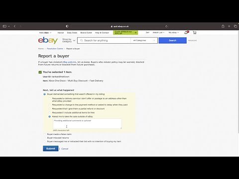 How to Report A Buyer On Ebay