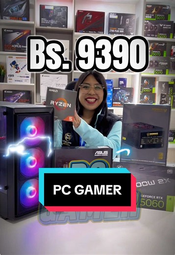 Adquiere tu PC Gamer a tan solo Bs. 9390 😎✨ #descuentos #pcgamer #computadora #enviosnacionales #lapaz_bolivia🇧🇴 @BIND Studio