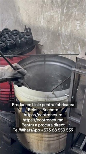 Producem Linie pentru Fabricarea Peleți și Brichet în România și Europa #liniepeleti #romania #viral