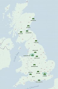 Clean Air Zones / ULEZ / Low Emission / Congestion Charge   postcodes   live traffic interactive map – Maproom