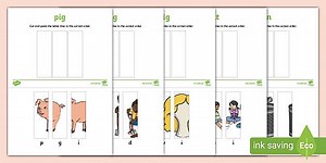 CVC Word Picture Puzzles i