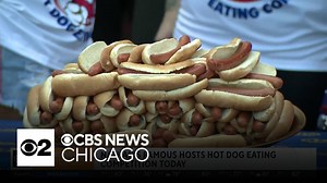 Nathan's Famous hosts annual hot dog eating contest