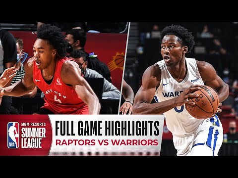 RAPTORS at WARRIORS | NBA SUMMER LEAGUE | FULL GAME HIGHLIGHTS
