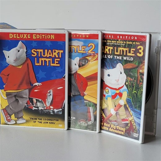Stuart Little 1, 2, 3 Movie Collection DVD Set (family Films) - Etsy