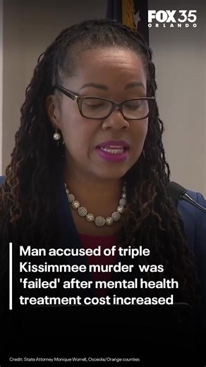 State Attorney Monique Worrell shed light on the case of Ahmad Bojeh, who is accused of killing three tourists in Kissimmee. Worrell said, Bojeh, who was released upon an insanity plea in 2022, was failed when he could no longer afford mental health treatment. | FOX 35 Orlando