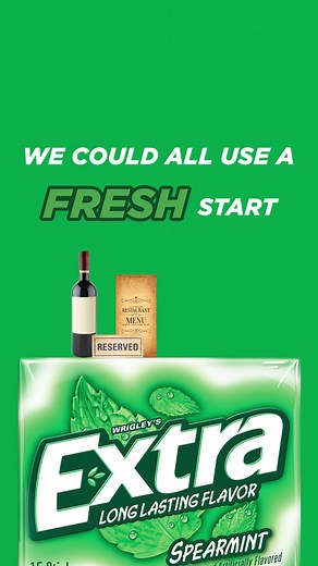 We could all use a fresh start. #ExtraFreshStart #ExtraGum