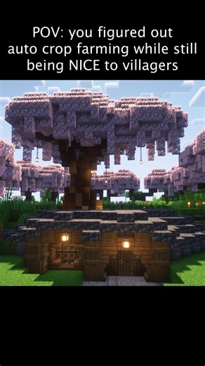 Beanz on Instagram: "How farms were meant to be made... #minecraft #minecrafttutorial #villagers #autofarming #minecraftfarms #nostalgia #gaming #villagersmatter Check out my YouTube link in bio! Minecraft Music Courtesy of Mojang Studios :)"