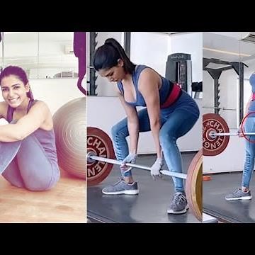Samantha Latest Heavy Weights Gym Workouts | Samantha latest Videos