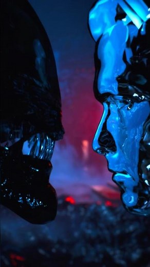 Alien vs Terminator - T1000 scene