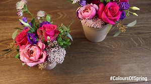 Check out this beautiful Spring arrangement from Donald Yim Aifd Pfci. #ColoursOfSpring #Spring2022 #DonaldYim #oasisfloralproductsnorthamerica #ShopOASIS | OASIS Floral Products North America
