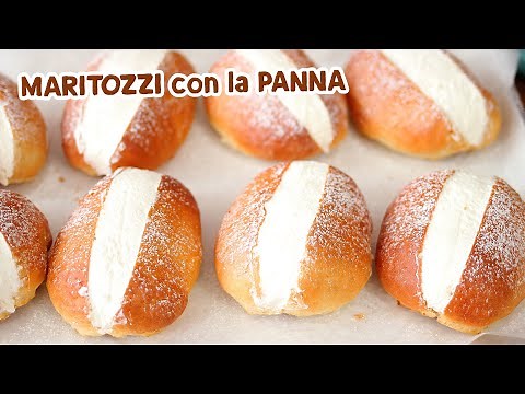 MARITOZZI con la PANNA ROMANI - Ricetta Senza Uova | Sofficissimi | Life&Chiara
