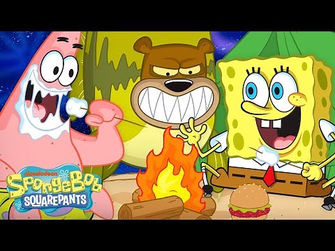 SpongeBob's Best Camping Moments! ⛺ | 30 Minute Compilation | @SpongeBobOfficial