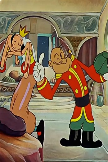 The little blacksmith, Popeye, fell in love with the noble Princess Olive.#foryou #funnyvideos #fyp #cartoon #usa