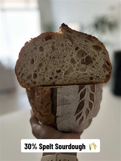 Delicious 30% Spelt Sourdough Loaf Recipe
