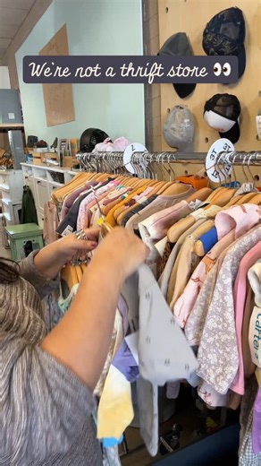 Most people think we’re a thrift store… but we’re actually a curated kids resale shop 🫶 That means better quality, better organization, and less time spent while still enjoying the thrill of the hunt 😎 #kidsresale #shopresale #shoplittlebird | Little Bird: Kids Consignment & Gifts