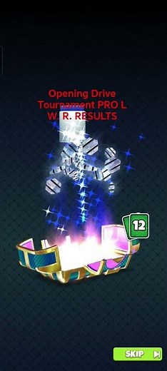Opening Drive Tournament PRO L W. R. RESULTS