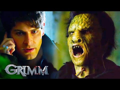 Nick Fights With Two Wesen Reapers | Grimm