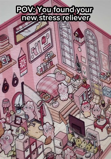 3D Scene Stickers for Ultimate Relaxation