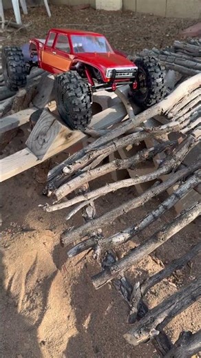 Custom lcg Rc crawler build on backyard course #rccrawler #custom #build #climb #backyard #course